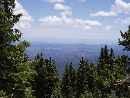 View from the Trail up Baldy.JPG
